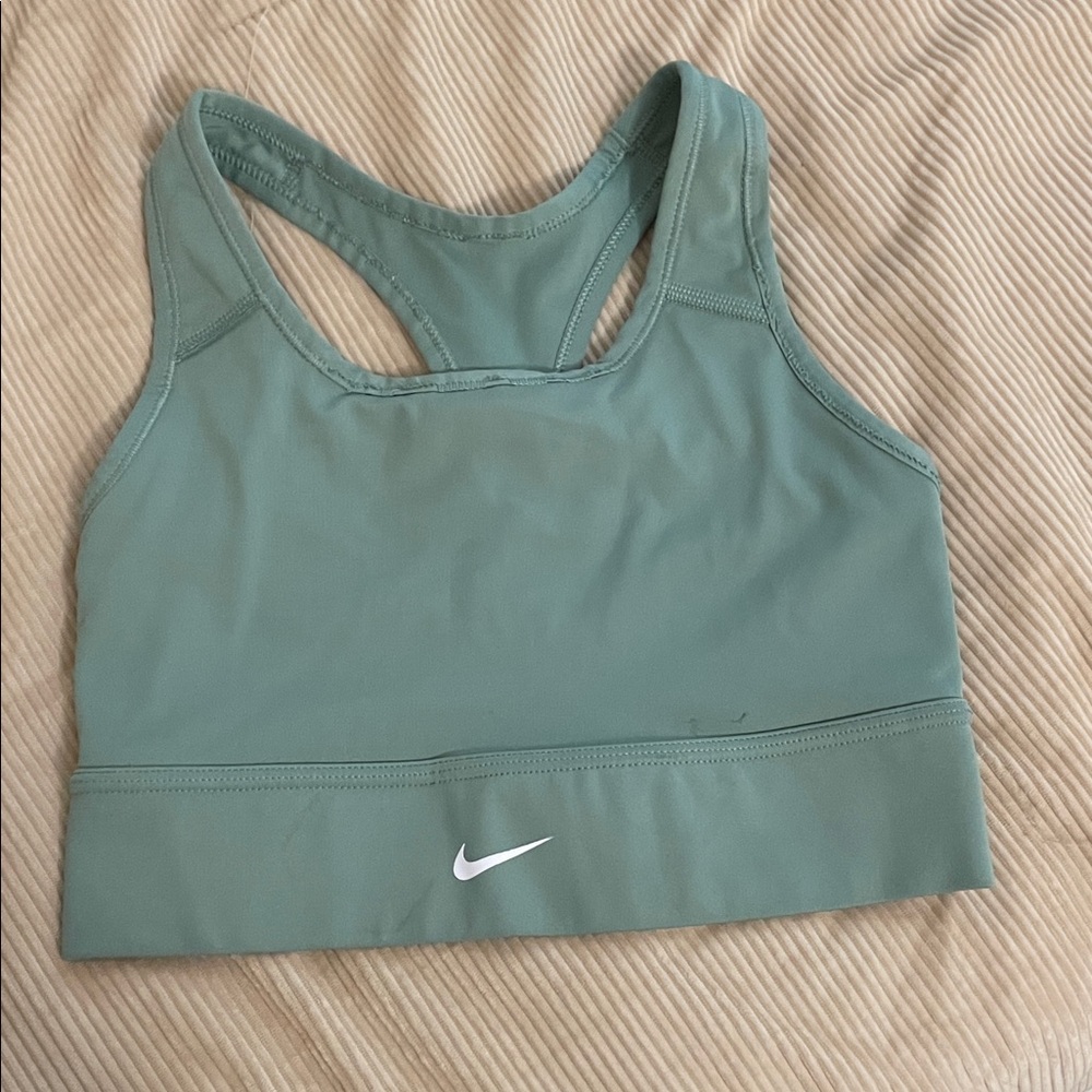 Nike Women's Sage Green Sports Bra